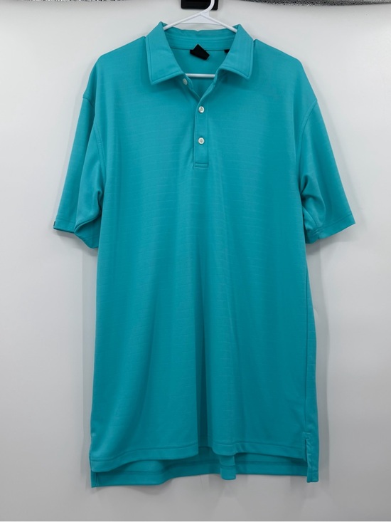 Dunning Golf Other - Dunning golf polo short sleeve turquoise xl